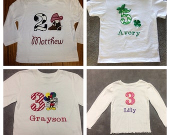 Custom Birthday Shirts