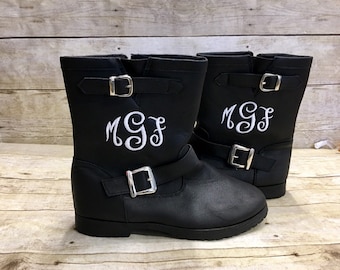 Dameslaarzen met monogram/ rijlaarzen met monogram/ Cowboylaarzen met monogram/ Dameslaarzen/ Meisjeslaarzen met monogram/ kinderlaarzen