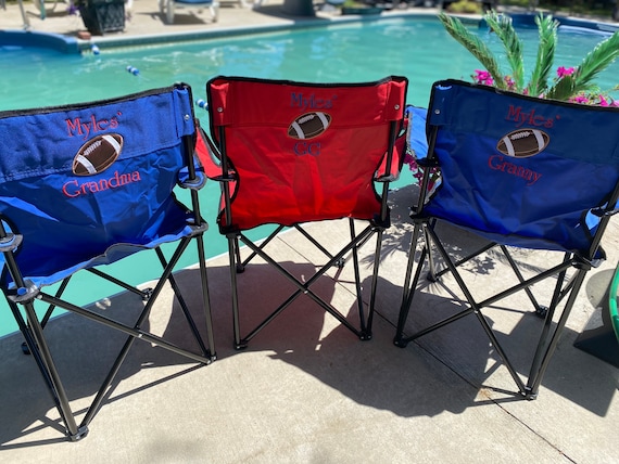 Football camping chair hotsell