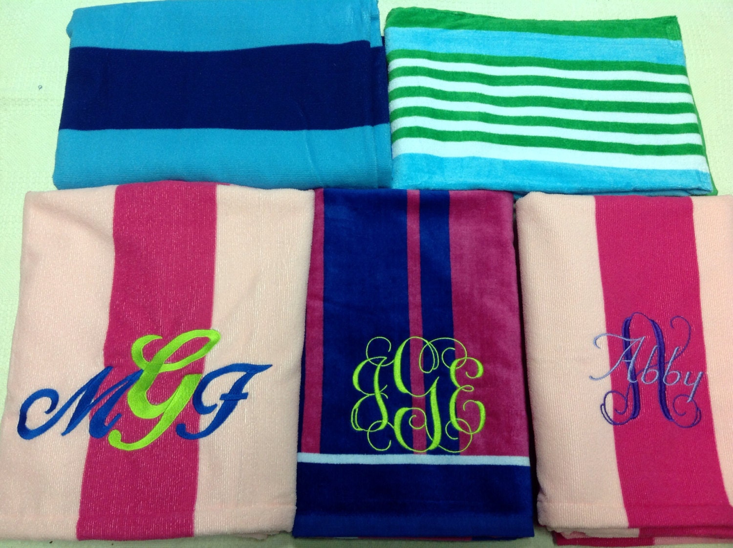 Personalized Beach Towel Pool Towel Lounge Chair Towel Kids Etsy
