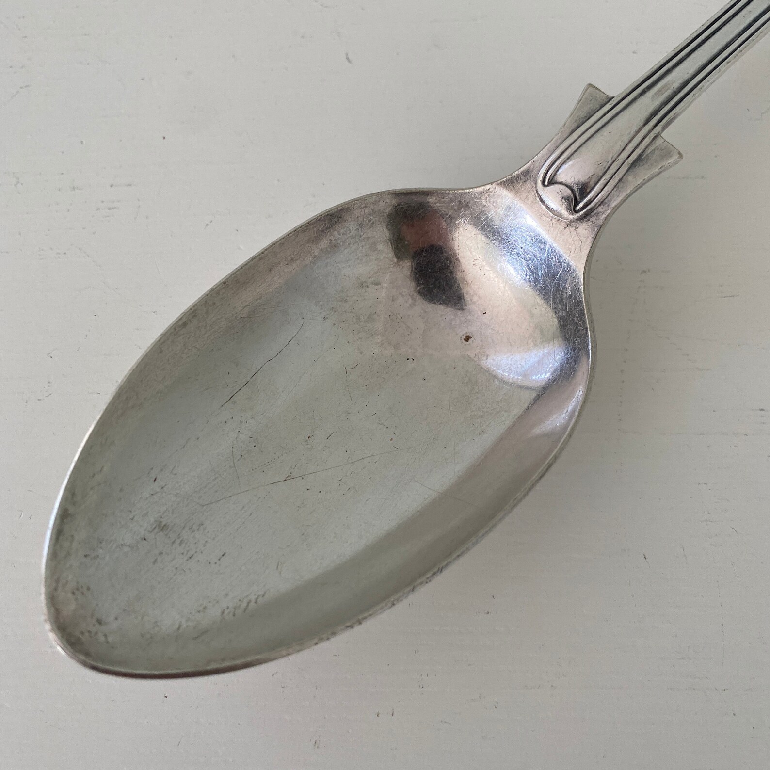Vintage Extra Large Buffet Style Serving Spoon by Sheffield Etsy