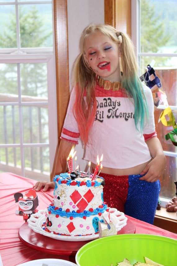 Harley Quinn Suicide Squad Shirt Graphic Digital Download Etsy New Zealand