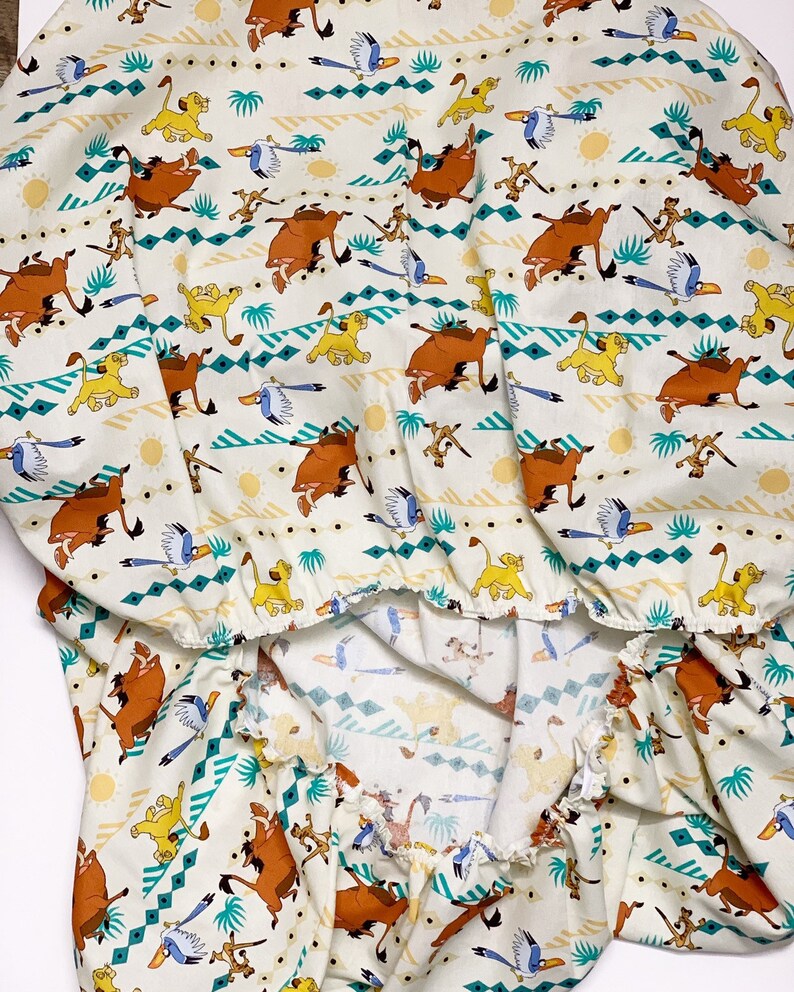 Lion King Crib Sheet Etsy