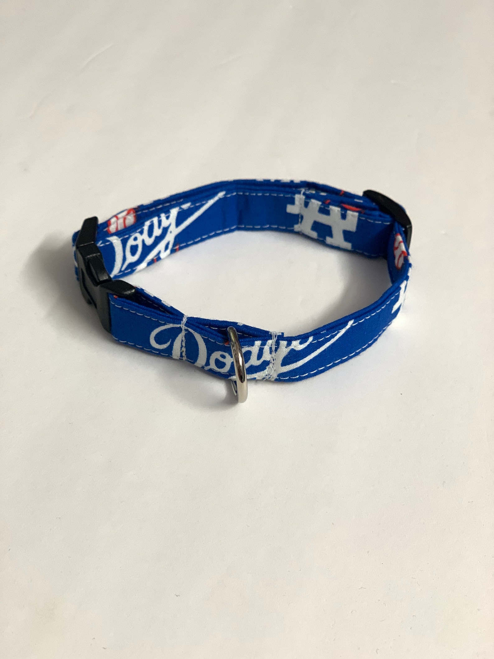 Dodgers dog collar Etsy