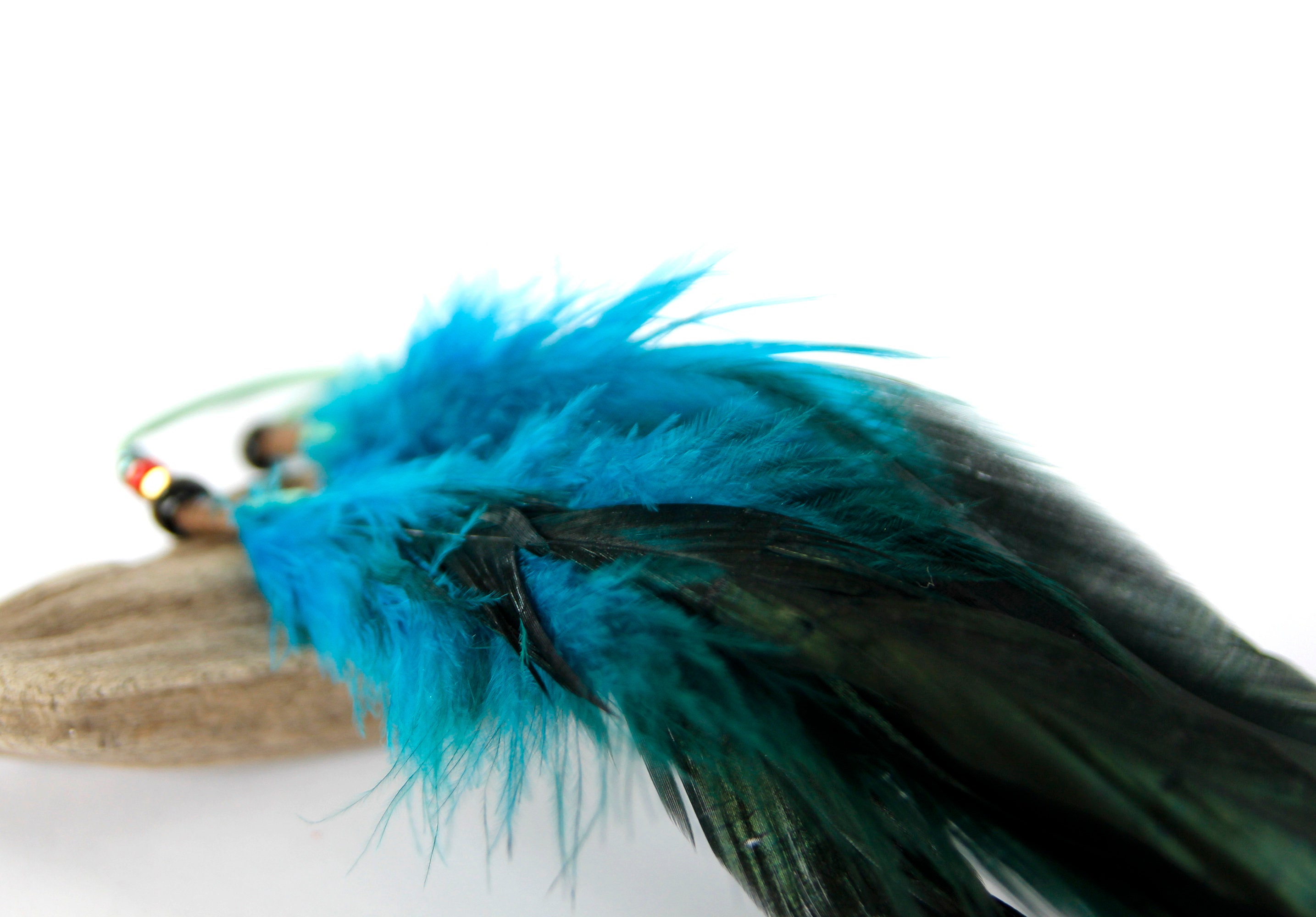 9. Blue Feather Hair Clip - wide 4