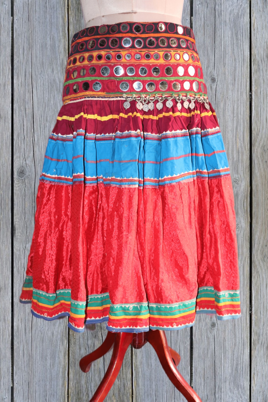 Banjaran Skirts / Tribal Skirts /tribal Belly Dance Skirt / Anjum ...