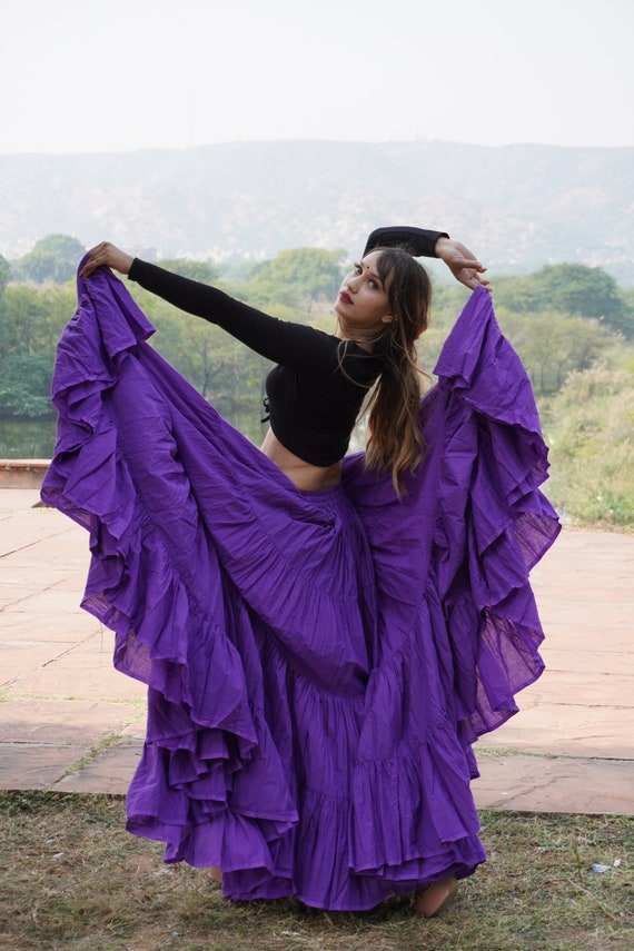 Gypsy skirt purple sales