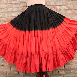 Dip Dye Skirts/Belly dance Skirt/ GypsySkirts/Jaipur Skirts/Dance Skirts/25 Yard Skirts/35 Yard Skirts/Anjum iqball skirts