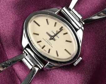 Vintage Tressa Damen Mechanische Armbanduhr, Vintage Uhren, Damen Armbanduhr, Tressa Uhr, Vintage Armbanduhr, Mechanische Uhr