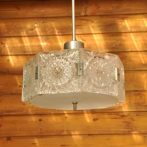 Lámpara de techo de mediados de siglo, lámpara de mediados de siglo, luz de techo, luz colgante, moderna de mediados de siglo, iluminación colgante, Kamenicky Senov