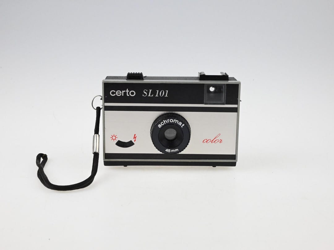 Vintage Certo SL 101 Analog Camera With Original Case, Analog Camera ...