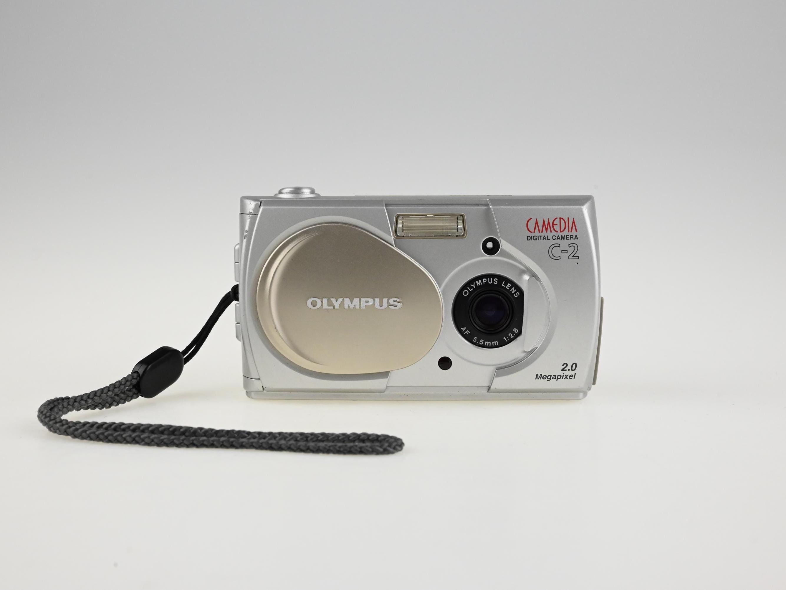 Vintage Olympus Camedia C-2 Digital Camera, Vintage Digital Camera