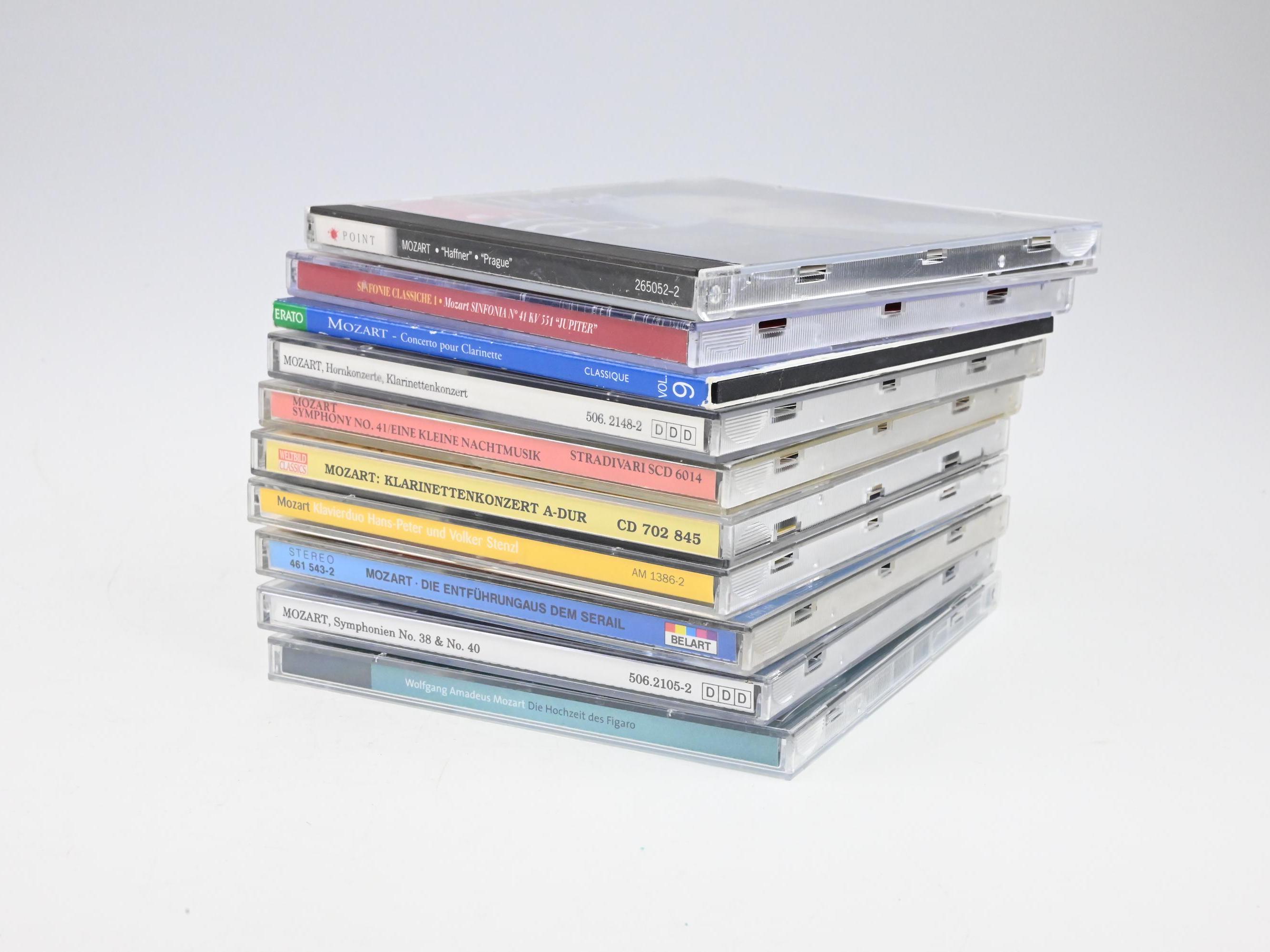 Collection of Wolfgang Amadeus Mozart Cds, Collection of 10