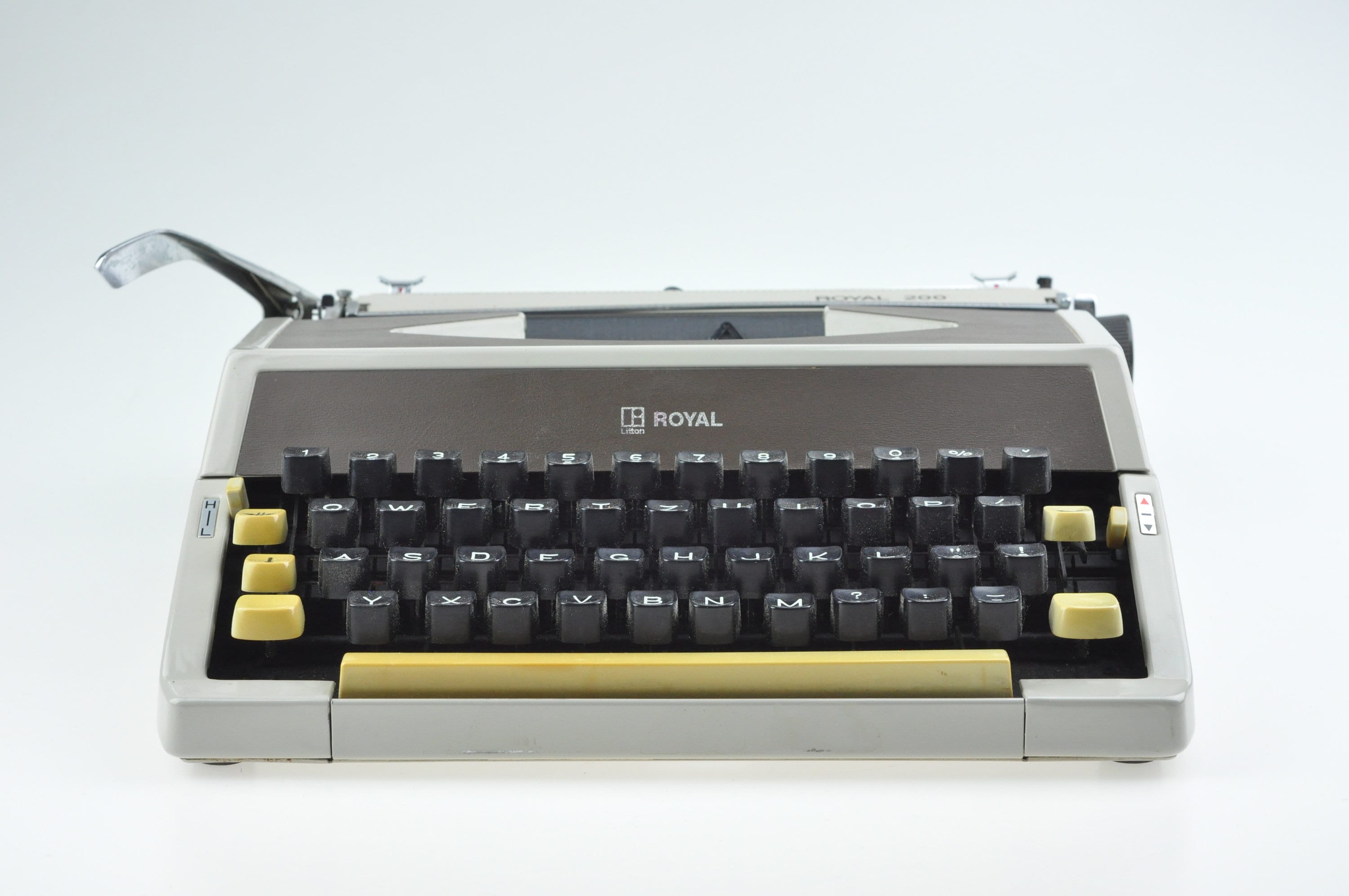 Royal 200 ワーキングタイプライター、ポータブルタイプライター