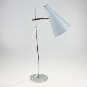 Gray Lidokov Table Lamp by Josef Hurka, Lidokov Lamp, Vintage Table Lamp, Industrial Lamp, Desk Lamp, Mid Century Lamp, Retro Lamp, Lamp