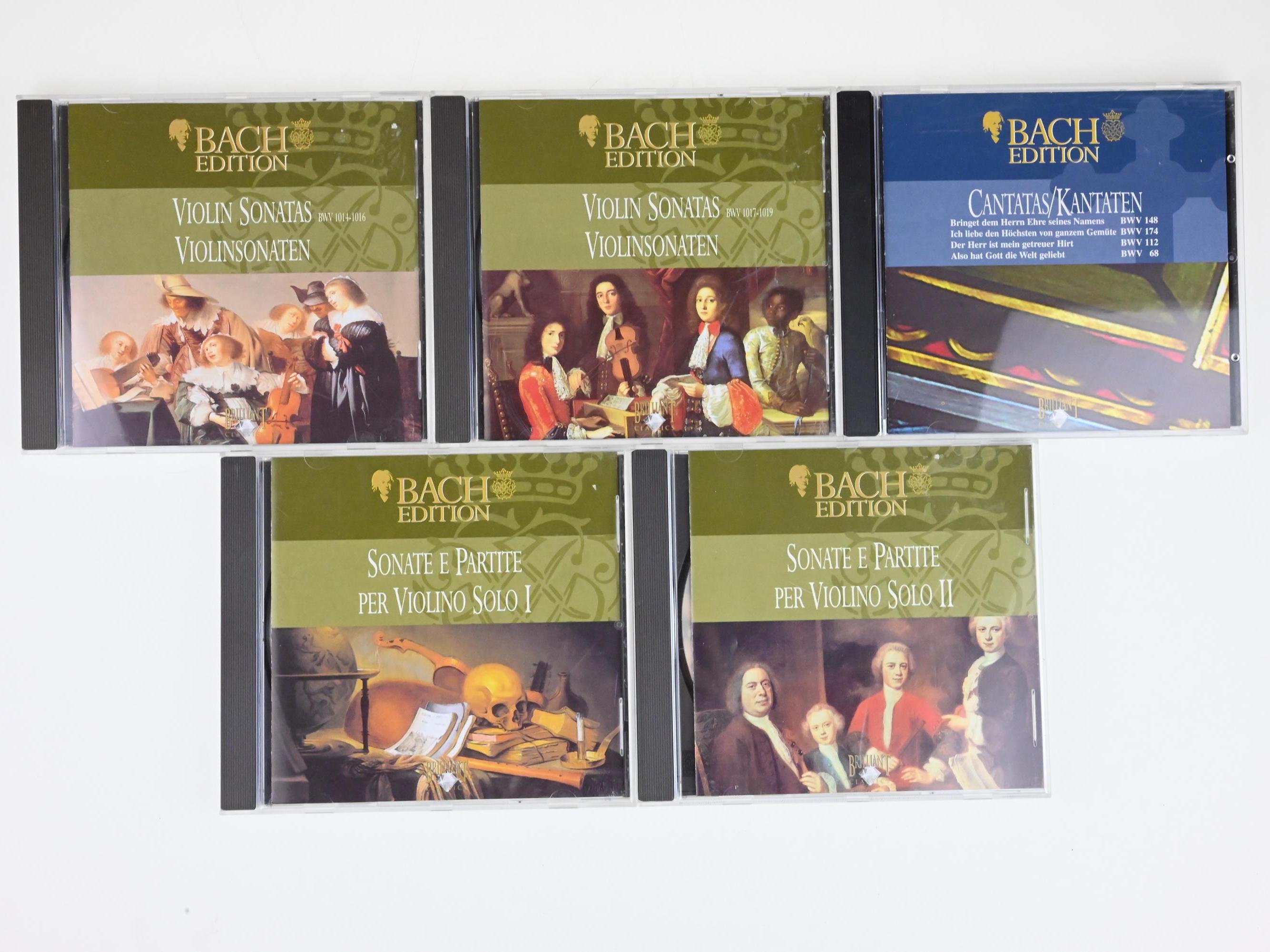 Johann Sebastian Bach Cds Collection, Vintage Classical Music, Mix