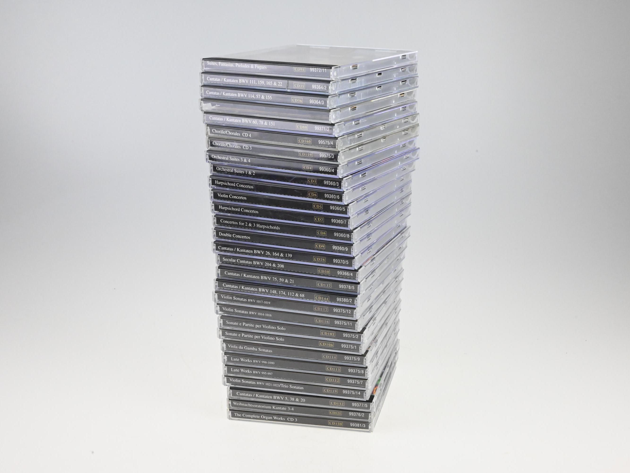 Johann Sebastian Bach Cds Collection, Vintage Classical Music, Mix