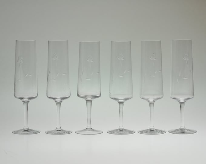 Vintage Dom Pérignon Riedel Crystal Champagne Gift Set | Set
