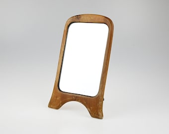 Antique Wooden Mirror from 1890-1900 - Timeless Elegance Preserved, Antique Mirror, Vintage Mirror, Antique Decor, Wooden Frame Mirror