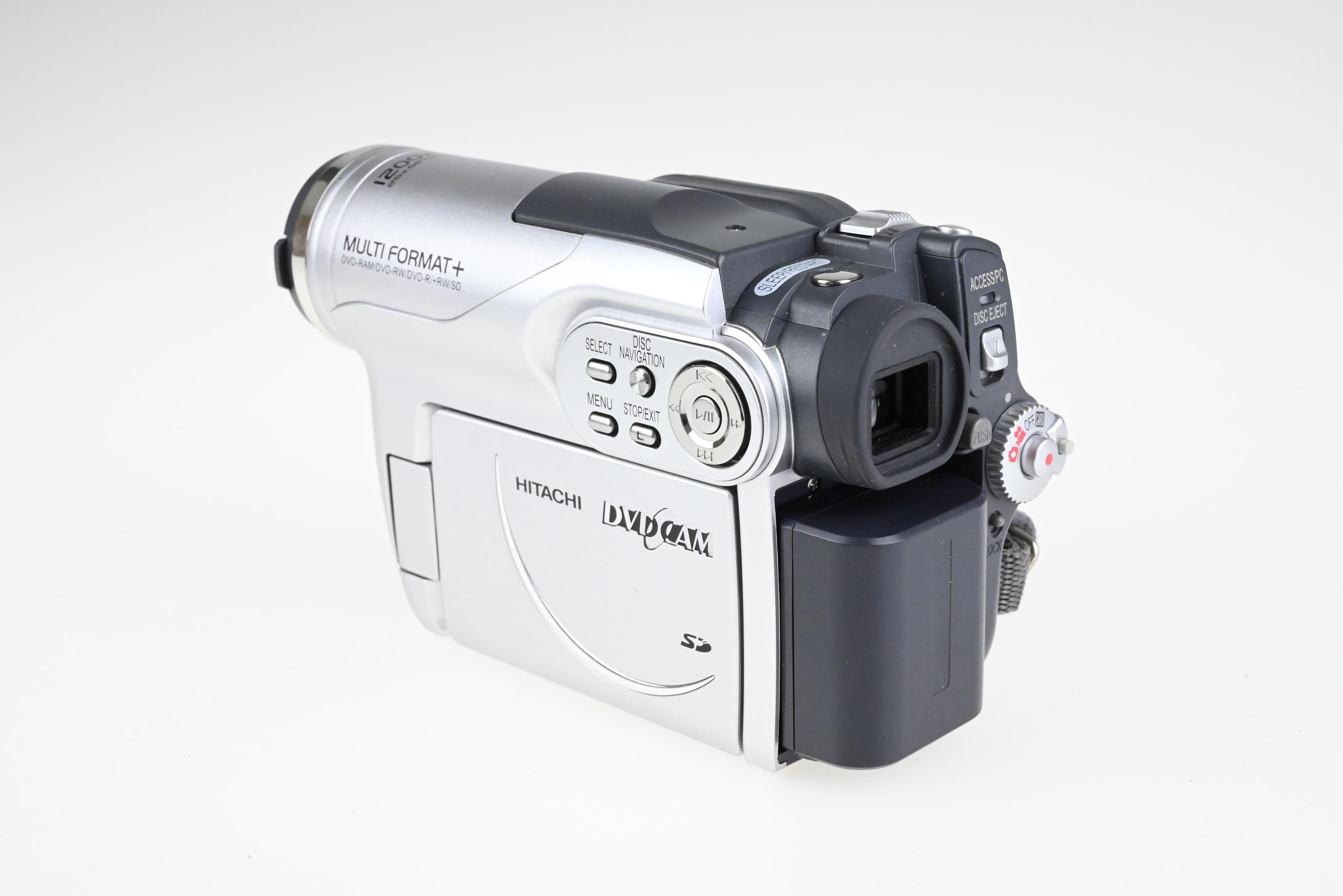Vintage Hitachi DZ-BX37E DVD Camcorder, DVD Camcorder, Digital