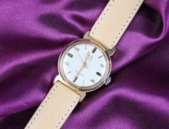 GUB Glashutte Watch Glashutte German Watch Winding Watch Mechanical Watch Mens Watch Mens Watch Vintage Watch Mens Wristwatches Etsy Canada