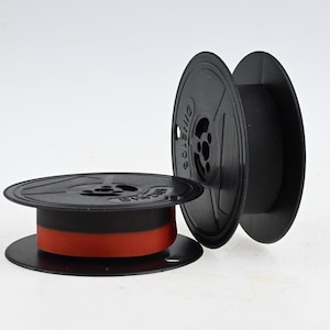 Black or Black-Red Ribbon for Rheinmetall Typewriter, Rheinmetall Typewriter Ribbon, Black Typewriter Ribbon, Typewriter Ribbon