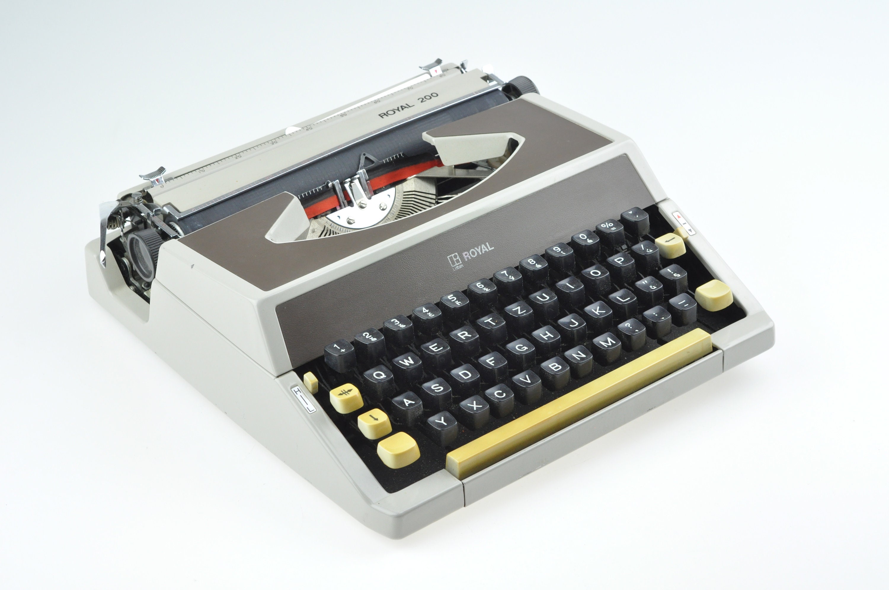 ロイヤル POYAL ポータブルタイプライター200 Royal 200 Working Typewriter, Portable Typewriter, Vintage