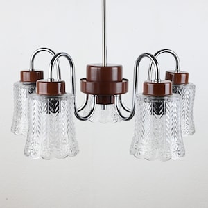 5 Light Ceiling Lighting, Ceiling Light, Mid Century Light, Pendant Light, Pendant Lighting, Mid Century Lighting, Pendant Lamp