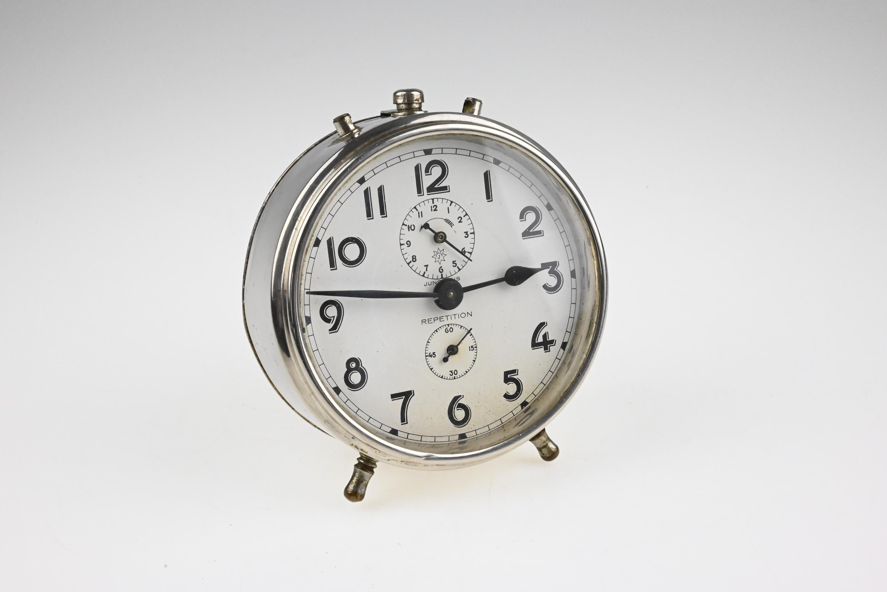 Clock Junghans Wecker Repeat Modernist Red Junghans Alarm Clock