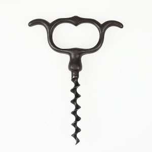 Antique Wine Corkscrew from circa 1900, Vintage Wine Opener, Bottle Opener, Vintage Metal Corkscrew, Antique Wine Opener
