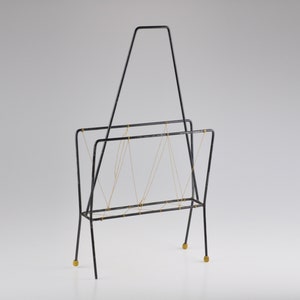 Vintage Magazine Rack, Mid Century Magazine Rack, Newspaper Rack, Magazine Rack, Retro Magazine Rack, News Rack, 1960s, 1970s storage