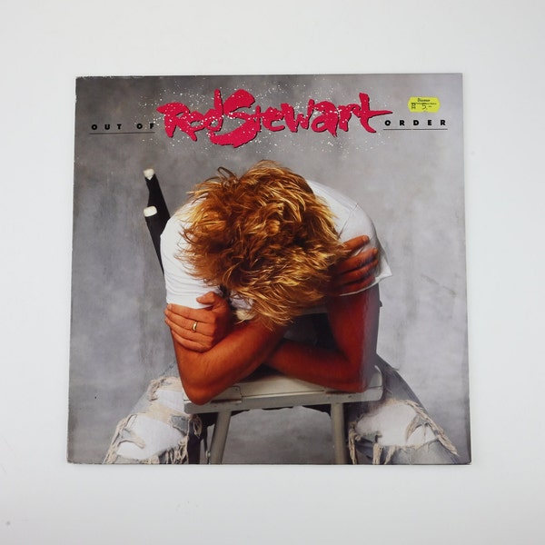 Rod Stewart: Out of Order Vinyl - 1988 Platinum Anthems, Pop Rock Music, Platinum Album, Vintage Vinyl Album, Vinyl, LP, Vinyl Music