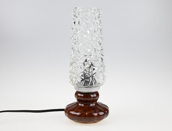 Vintage Hungarian Ceramic Bedside Lamp, Ceramic Lamp, Bedside Lamp, Vintage Lamp, Vintage Lighting, Mid Century Lamp, Desk Lamp, Table Lamp