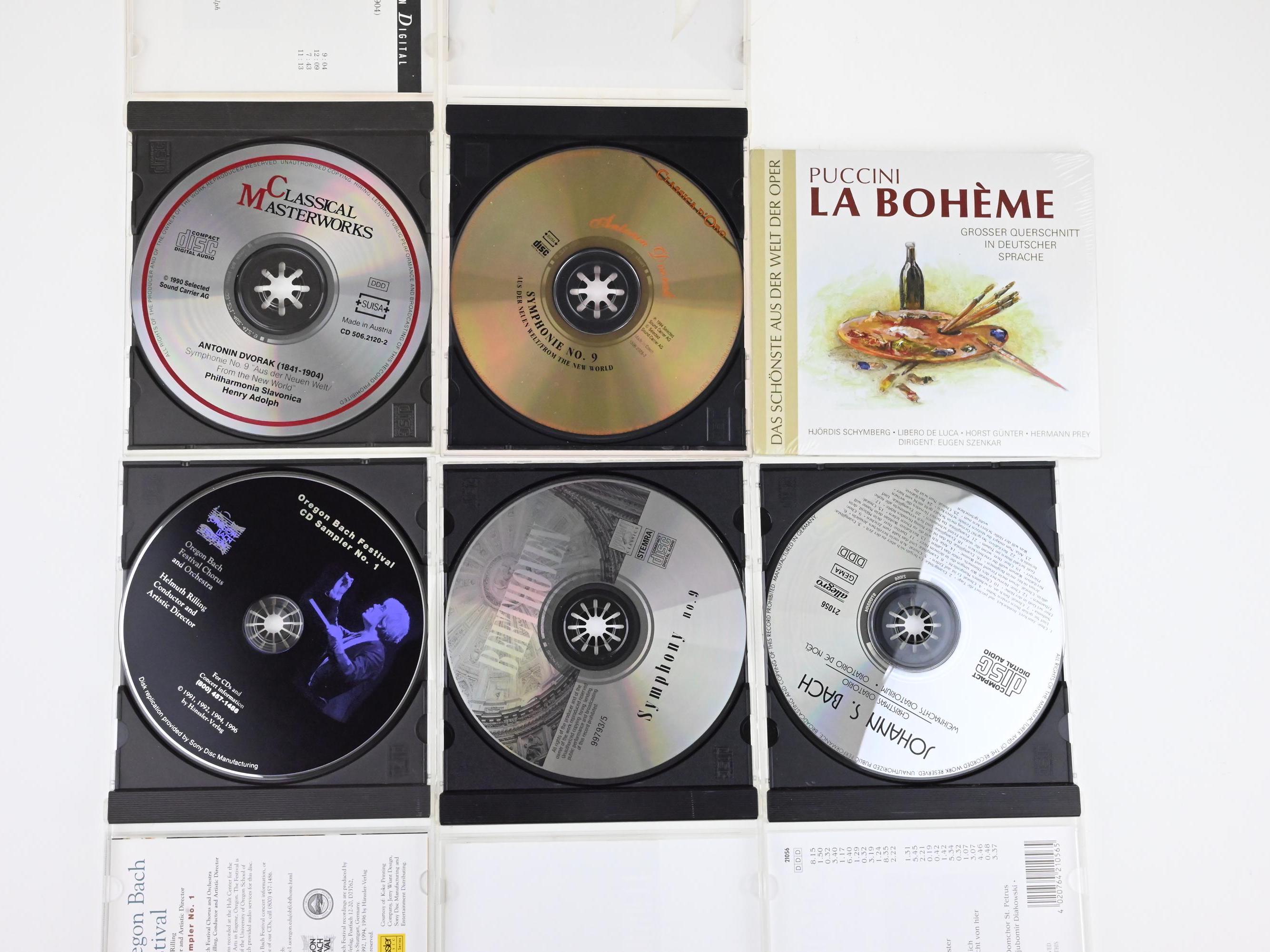 Collection of 10 Classical Music Cds, Bach, Beethoven, Dvorak