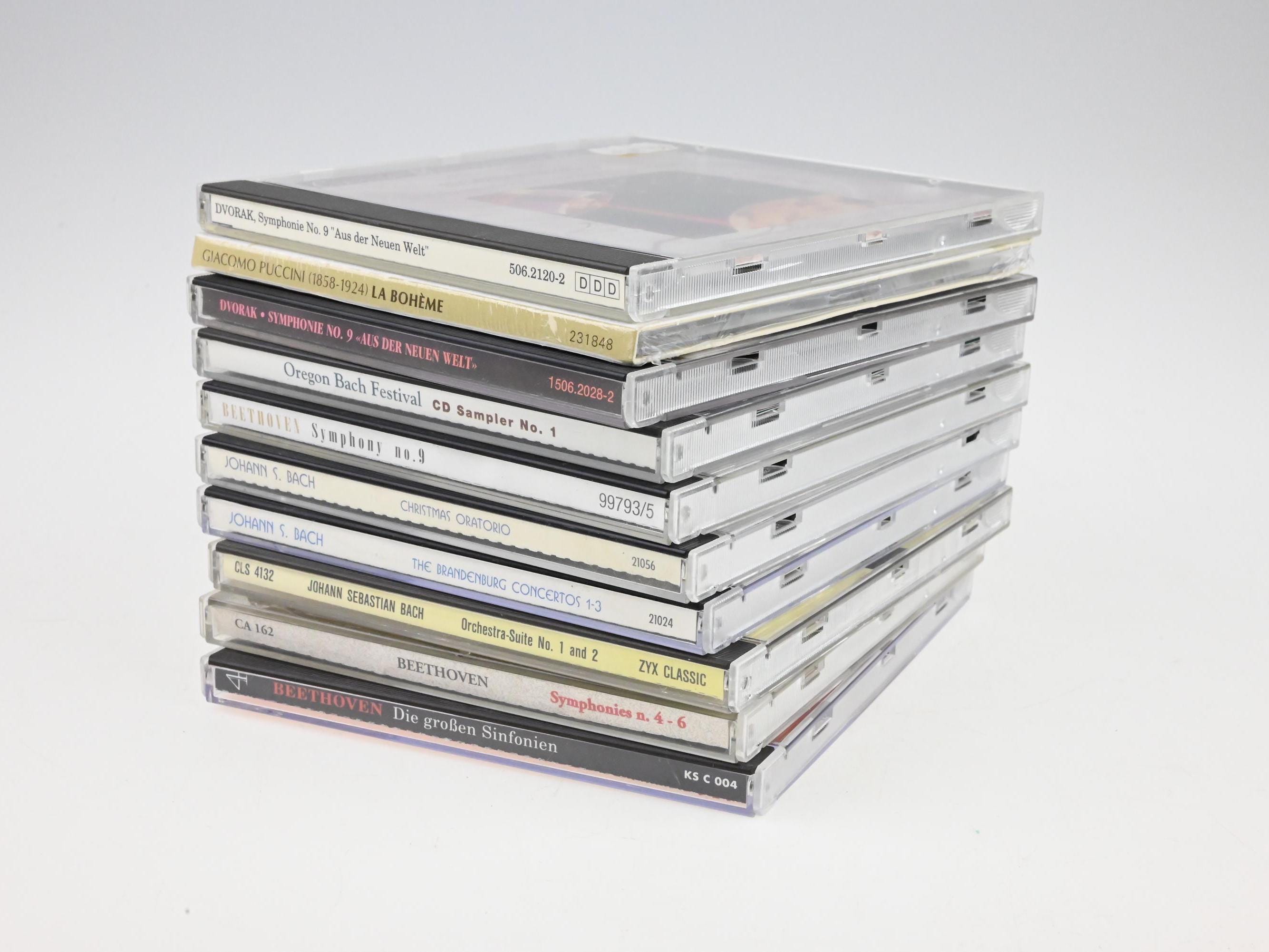 Collection of 10 Classical Music Cds, Bach, Beethoven, Dvorak