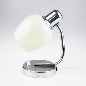 Vintage Napako Art Deco Table Lamp, Vintage Table Lamp, Art Deco Lamp, Desk Lamp, Bedside Lamp, Mid Cenutry Lamp, Chrome Lamp, Table Light