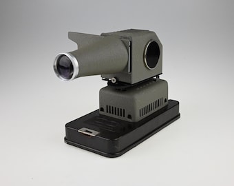 Vintage Meopta Medirex Dia-Projektor, Mid-Century Tschechische optische Technik, Retro Filmrequisite, Fotografie Dekor, Vintage-Projektor