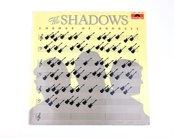 The Shadows - Change of Address Vinyl, Vintage Vinyl LP, Vinyl Album, Vinyl Collectibles, LP, Vintage Vinyl Records, Rock Music, 1980s Music