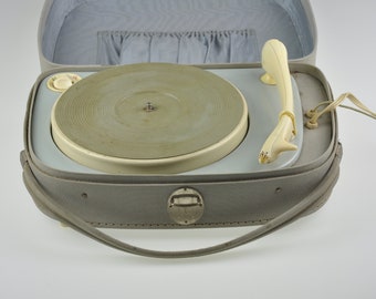 Giradischi portatile vintage Supraphon GK 020, Giradischi portatile, Giradischi vintage, Audio vintage, Lettore vinilico, Giradischi