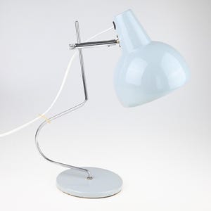Mid Century Lamp, Table Lamp, Gray Lamp, Mid Century Lighting, Desk Lamp, Josef Hurka Lamp, Vintage Lamp, Table Light, Hurka Lidokov