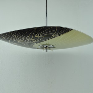 Glass Mid Century Ceiling Lamp, Mid Century Lighting, Mid Century Lamp, Ceiling Light, Atomic Lighting, Mid Century Modern