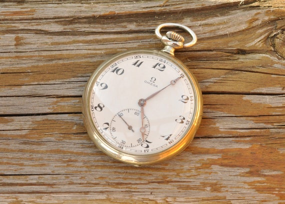 Omega Pocket Watch, Swiss Pocket Watch, Pocket Wat