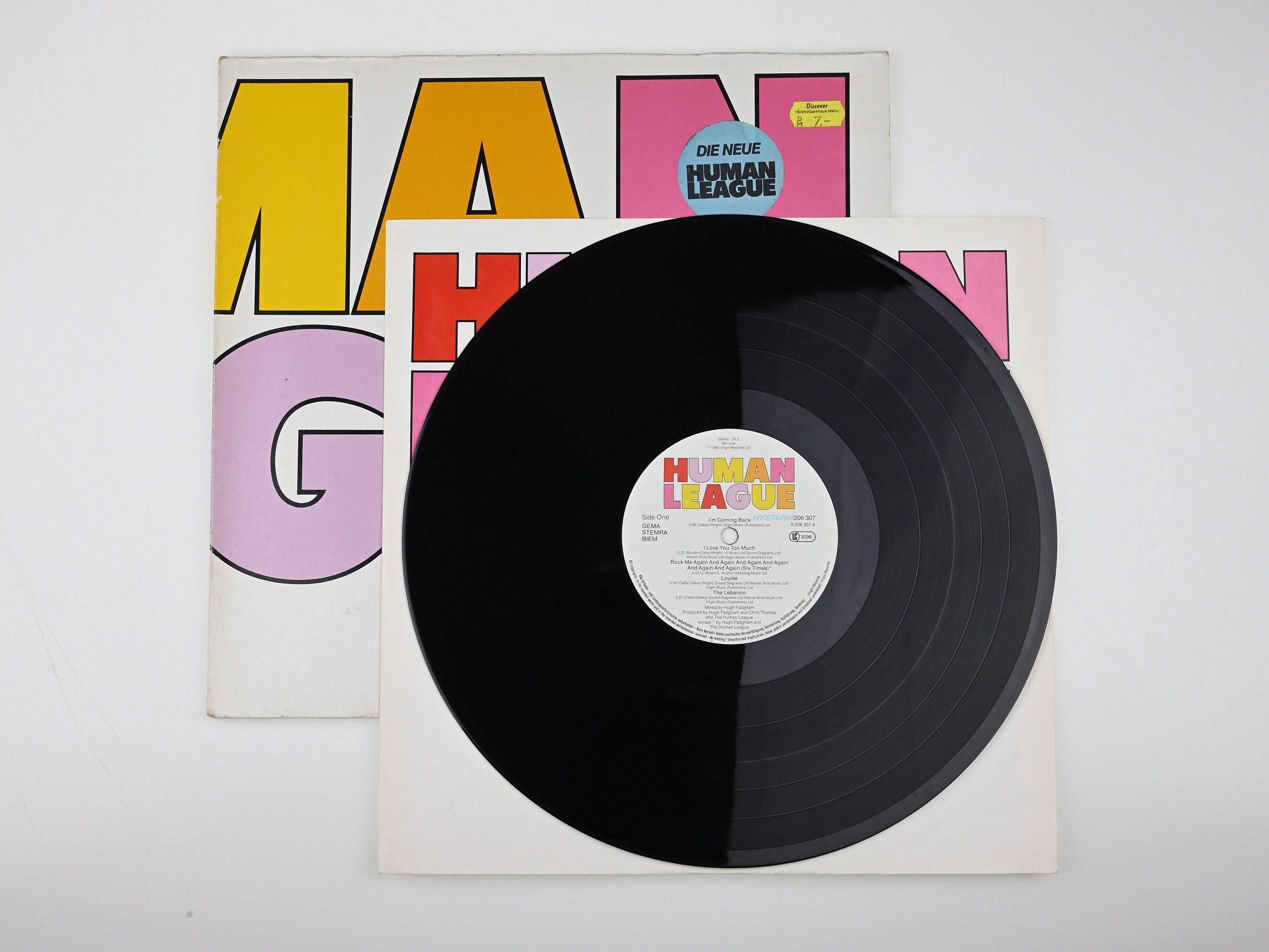 The Human League - Hysteria Vinyl - A 1984 Gem in Original