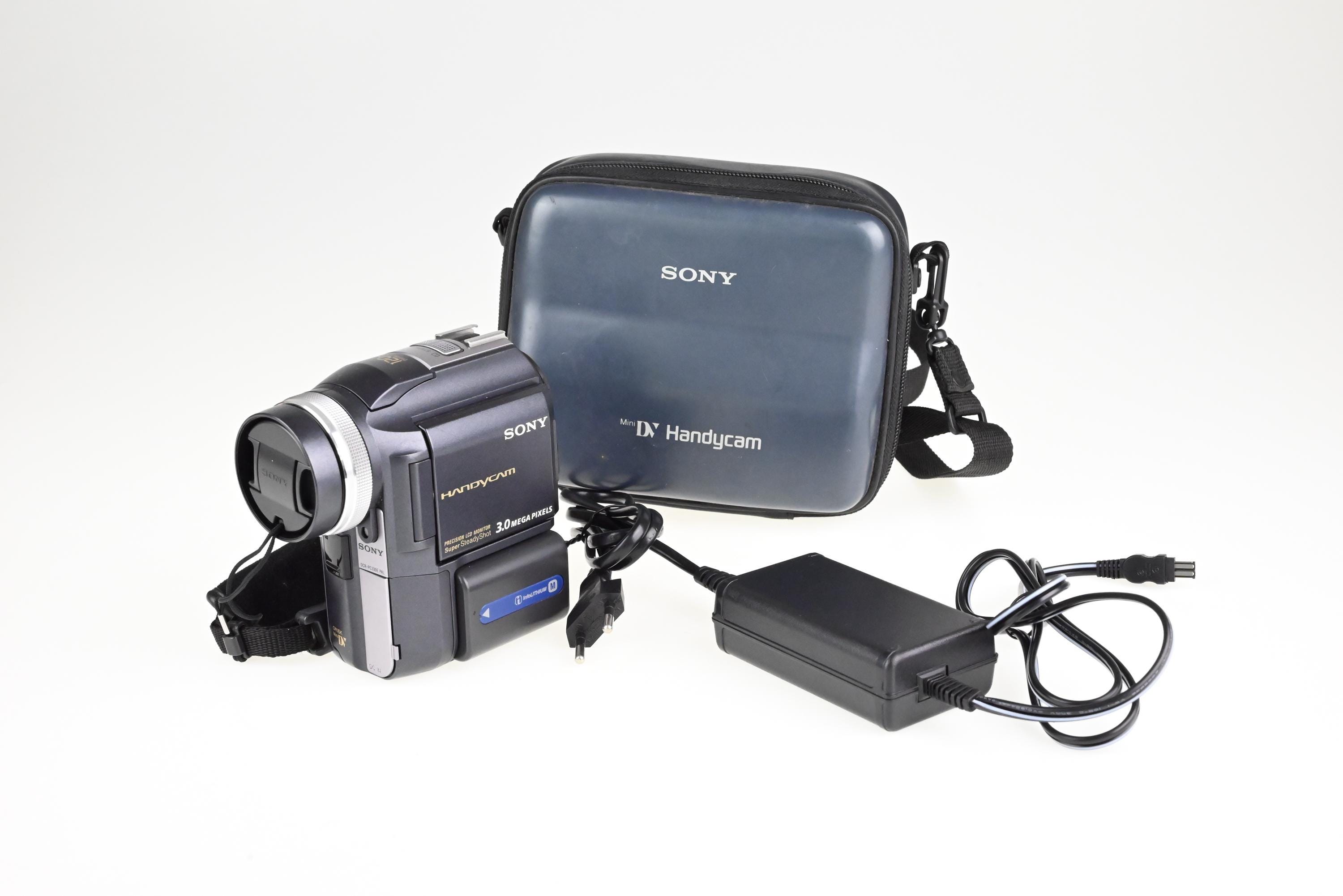 Vintage Sony DCR-PC330E PAL Handycam Minidv Camcorder, Camcorder