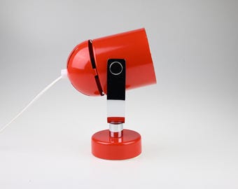 Vintage rote Lampe, Wandleuchte, rote Wandlampe, rote Wandleuchte, Wandbeleuchtung, Wandleuchtenlicht, Wandleuchtenstecker