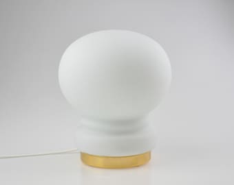 Lampa szklana, Lampa biurkowa, Lampa Mid Century, Lampa stołowa, Lampa nocna, Lampa Mid Century, Lampa nowoczesna, Lampa vintage, Oświetlenie vintage