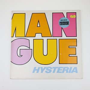 The Human League - Hysteria Vinyl - Een juweeltje uit 1984 in originele verpakking, Vintage Vinyl Records, Vintage Records, Vintage Record LP Vinyl