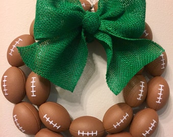 Double Football Wreath