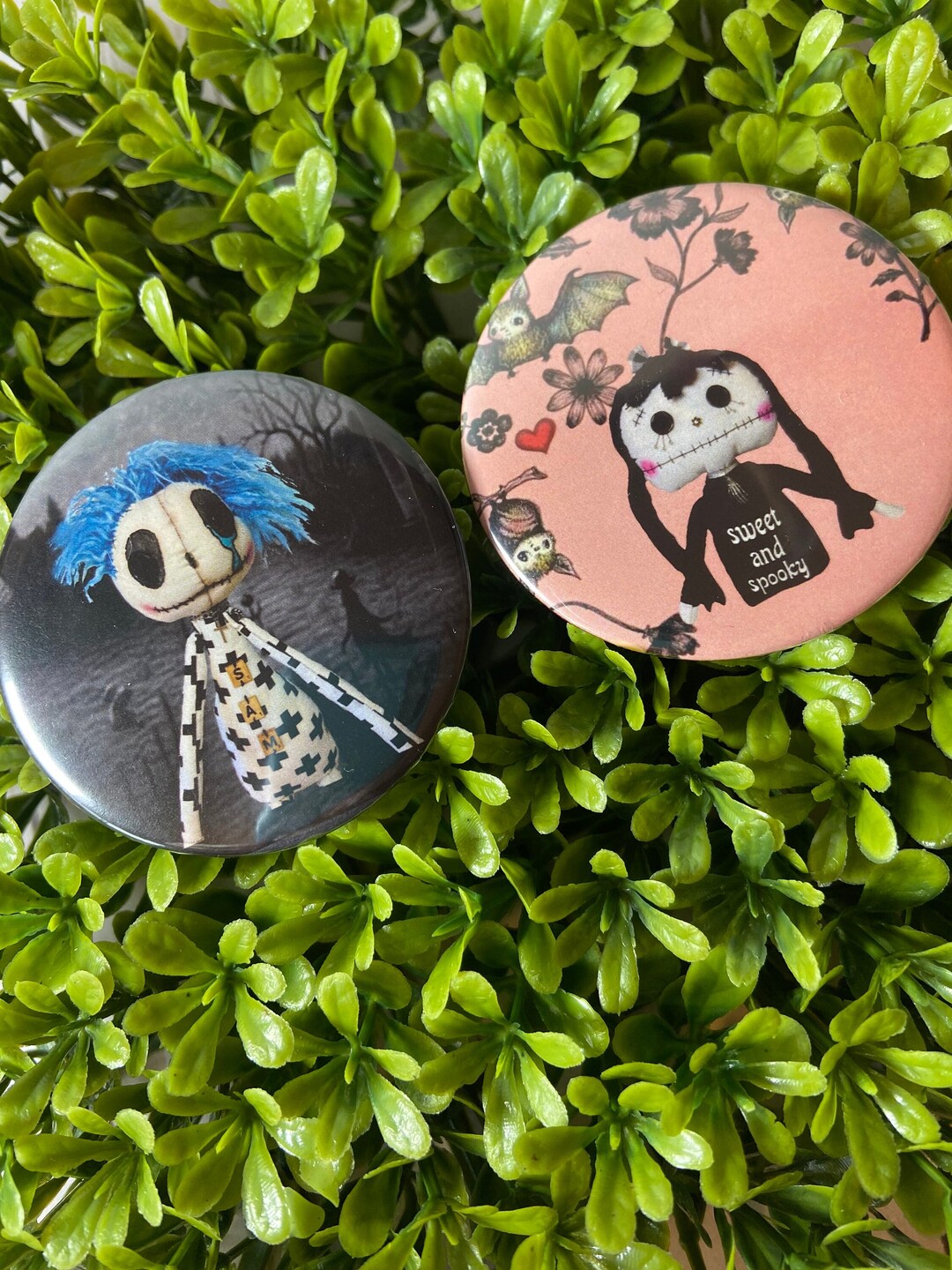 2.25 Inch Pin , Badge , Buttons, Monster Pin , 2.25 Badge , Cute Badge