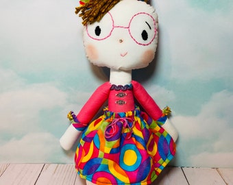 cute doll, art doll, primitive doll, Baby Doll, Handmade doll, dolls, unique doll, rag doll, Plush doll, gifts for kid, childerns gifts